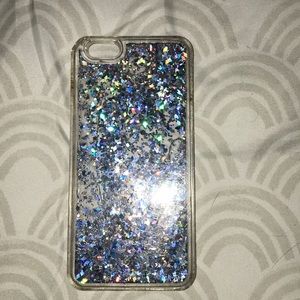 Sparkle moving Case for IPhone 6s, slightly broken